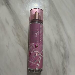 Bath & Body Works Pink and Silver Body Mist